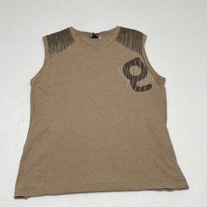 GIA Tank Top Vintage Brown Men Size XL